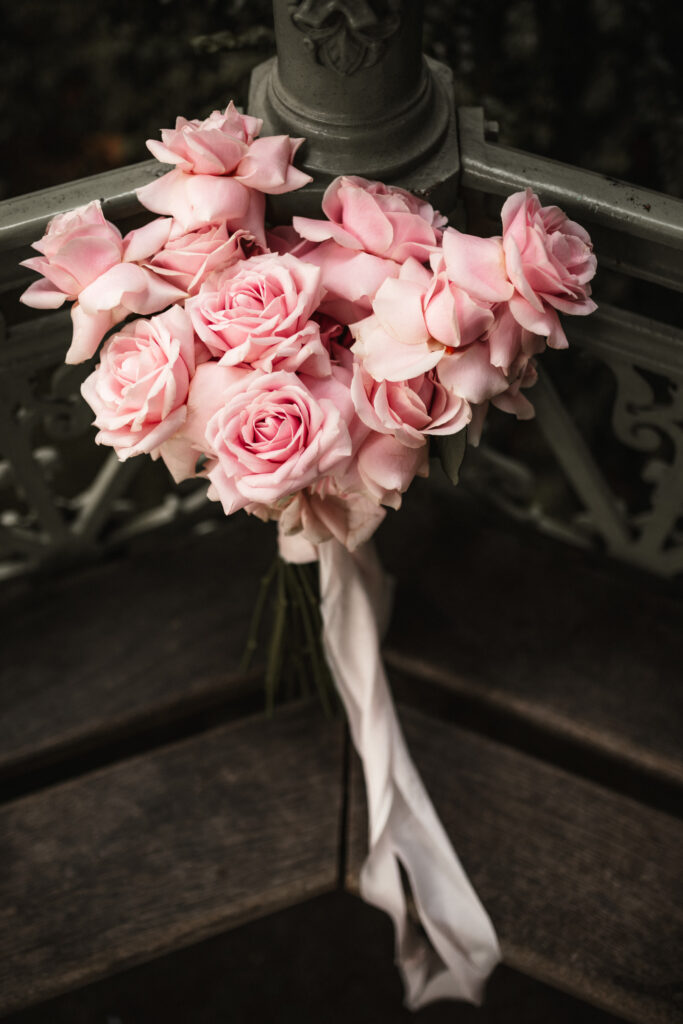 Hochzeitsfotograf Zürich, Rosen-Bouquet