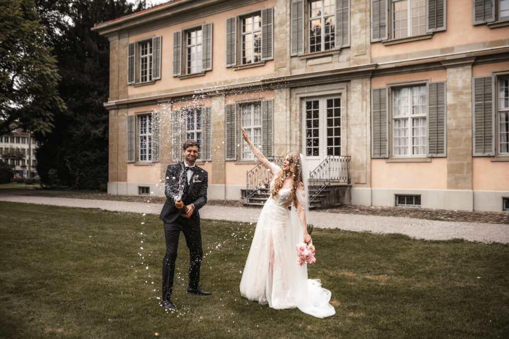 Hochzeitsfotograf Zürich, Villa Lindengut
